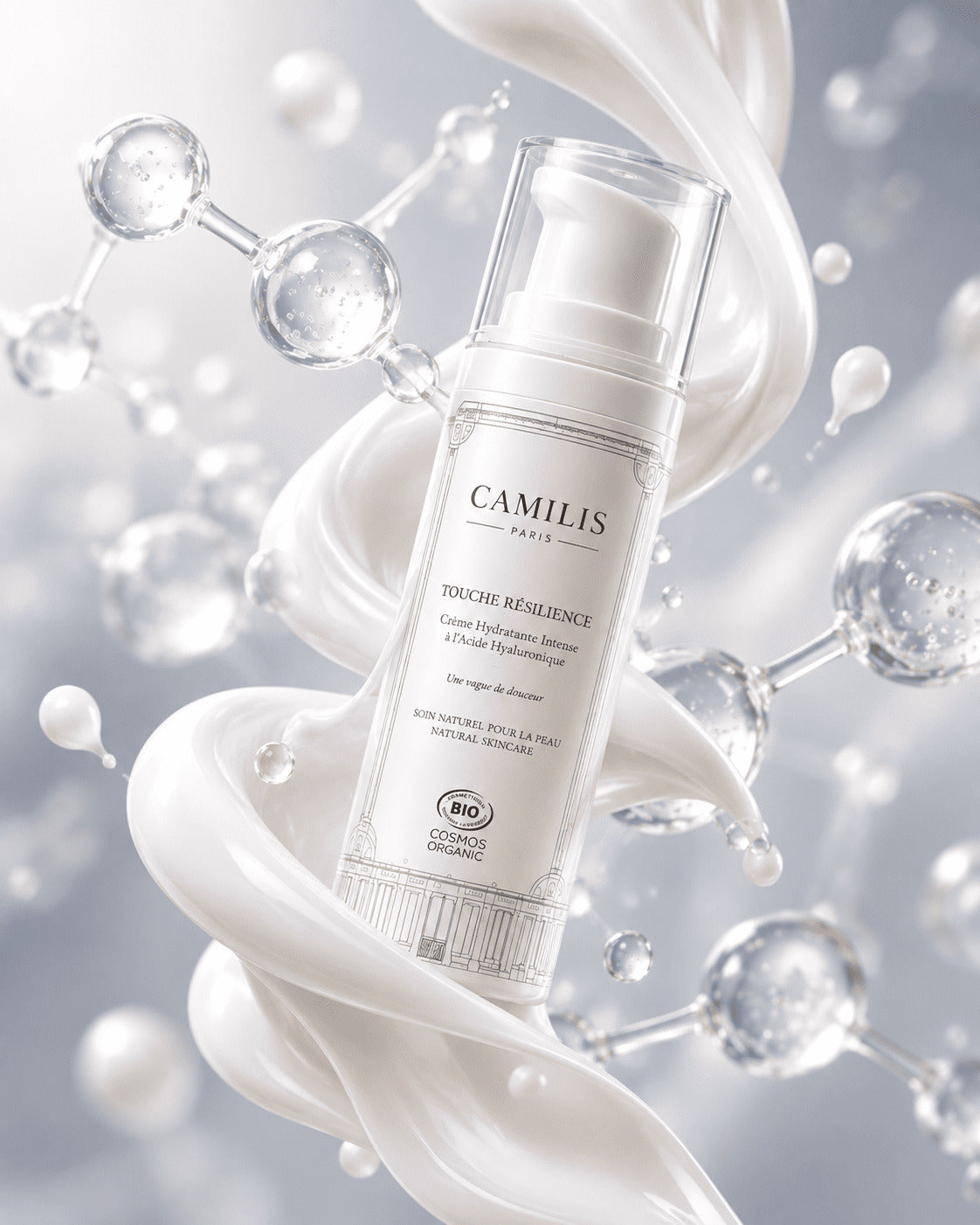 Touche résilience - Crème hydratante intense à l'acide hyaluronique